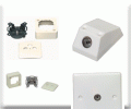 Fiches Coax/TV Murale