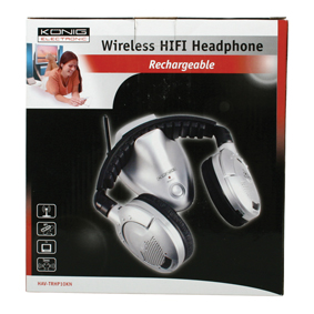 Casque rechargeable sans fil, cliquez pour agrandir 