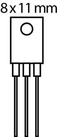 2SA1507 , Sanyo - Si-P 180V 1.5A 10W 120MHz, cliquez pour agrandir 