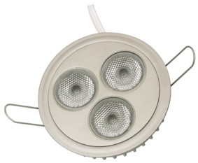 3x1W led Vert flood, cliquez pour agrandir 