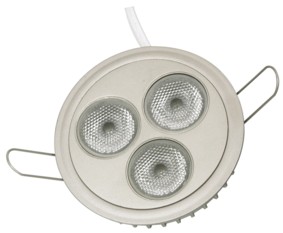 3x1W led Vert spot, cliquez pour agrandir 