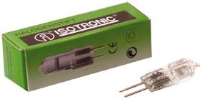 Ampoule halogne transparante - 20W/12V - G4, cliquez pour agrandir 