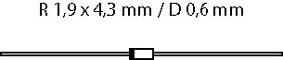 BAT41, Sb-D 100V 0.1A, cliquez pour agrandir 