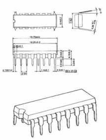 CD4516 - binary up/down counter, cliquez pour agrandir 