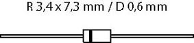 Diode Zener 100V-1.3W, cliquez pour agrandir 