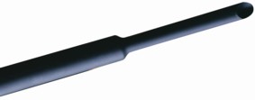 Gaine Thermortractable - noir - 5m - 25.4mm -> 12.7mm, cliquez pour agrandir 