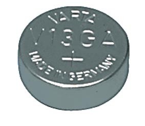 Pile bouton alcaline Varta - V13GA, AG13, L1154, A76 - 1.5V, cliquez pour agrandir 