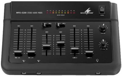 Table de mixage stro audio, cliquez pour agrandir 