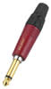 Fiches jack 6,35 mâles mono NEUTRIK - NP-2CSILENT
