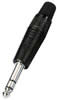Fiche jack 6,35 mâle NEUTRIK - NP-3CBAGP