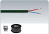 Câbles Haut-parleur pour sonorisation ligne 100 V,  2 x 1.5mm, noir, 100m