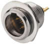 Mini fiches XLR châssis, 4 pôles