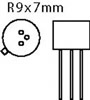 2N3439 - Si-N 450V 1A 10W 15MHz