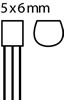 2N4403 - Si-P 40V 0.6A 200MHz