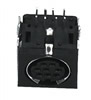 7p mini din chassis socke