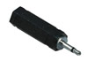 Adaptateur Jack 3.5mm mono mâle - Jack 6.35mm mono femelle