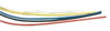 Assortiment de gaines thermo-rétractables - multi couleurs - 6 x 0.5m x 1.6mm