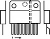 BA5406 , RHM - 5w/12V. dual pow.amp.