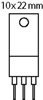 BF881 - Si-N 400V 0.03A >60MHz