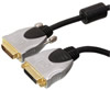 Câble DVI-I Dual link, mâle/femelle, haute qualité, 2.5m