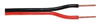 Cble Haut-Parleur - Profil Plat - Blindage PVC Double - Rouge/Noir - 2 x 1.00mm - 100m