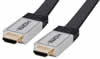 Câble HDMI 19 broches vers HDMI 19 broches, haute qualité, plat, 1.5m