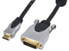 Câble HDMI 19p vers DVI haute qualité 5m