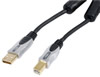 Câble USB 2.0: USB A vers USB B , haute qualité, 5m