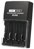 Chargeur rapide avec 4 piles NiMh 2300mAh AA