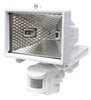 Détecteur de mouvement + éclairage lampe halogène, couleur blanc - EL-PIRLA20