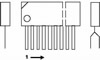 LA7833 , Sanyo - vert. defl. output circui