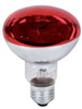 Lampe couleur - 60W - R80 - E27 - Rouge