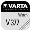 Pile bouton pour montre Varta - V377 -  1.55V - 24mah - SR66 377.801.111