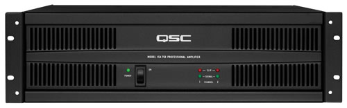 ISA500Ti - Amplificateur 2 x 425 W sous 4 ohms, 2 x 500 W en ligne 100 V - QSC Audio, cliquez pour agrandir 