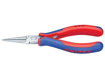 Round electronics gripping pliers, 145mm, cliquez pour agrandir 