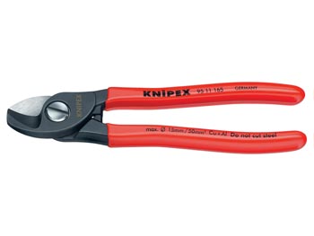 Cable shears, plastic coated, 165mm, cliquez pour agrandir 