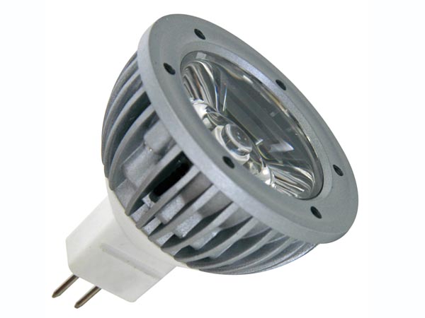 Lampe Led 1w - Blanc Neutre (3900-4500K) - 12Vca/cc - Mr16, cliquez pour agrandir 