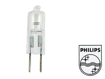 Ampoule halogne Philips - 50W / 12V - BRL G6.35 - 3300K - 50H, cliquez pour agrandir 