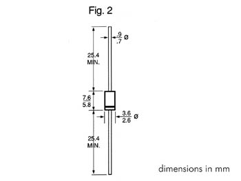 By227 (1N5399) Diode 1.5A-1000V, cliquez pour agrandir 