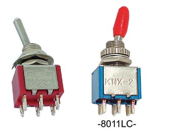 Inverseur Vertical DPDT ON-(ON), cliquez pour agrandir 