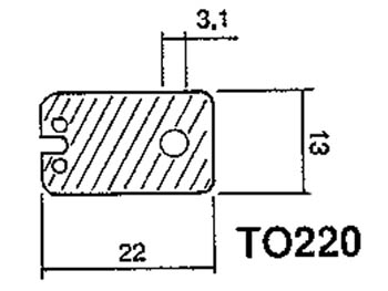 Mica pour TO220, cliquez pour agrandir 