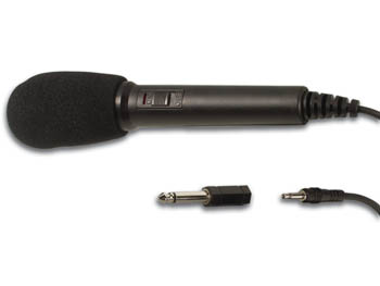 Microphone Electret a Condensateur - Noir, cliquez pour agrandir 