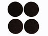 Perel - Bande Feutre - Rond - 4 Pcs