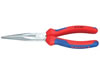 Snipe nose side cutting pliers, chrome-plated, 200mm