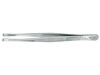 Precision tweezers, stainless steel, 115mm, acid-proof