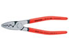 Crimping pliers for end sleeves, 180mm