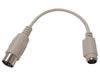 Adaptateur de Clavier PS/2 Mini DIN6 Femelle - DIN5 Mle
