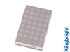 Afficheur 60mm a Matrice - 5 x 7 Points - Anode Commune - Rouge
