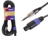 Cable Haut-Parleur, Connecteur Haut-Parleur 4P Male Vers Jack Male Mono 6.3mm (10M)
