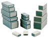 Coffret en Plastique Moule - Gris Fonce 190 x 100 x 40mm